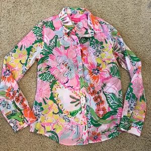 Lilly Pulitzer Floral Blouse